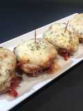 Milhojas de lomo y mozzarella