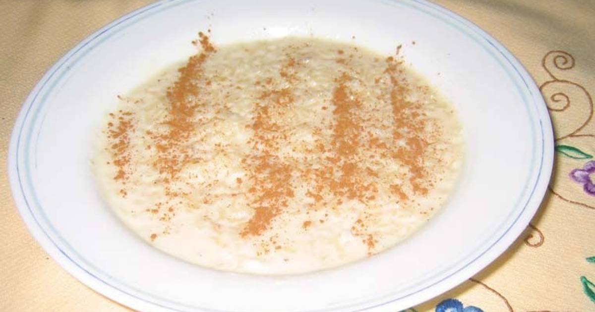 Arroz con leche de mi cosecha Receta de maria_- Cookpad