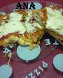 Calzones rellenos con tres quesos y paleta cocida caseros