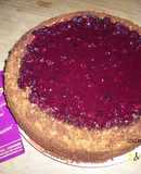 Cheesecake con salsa de Zarzamora