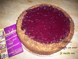 Cheesecake con salsa de Zarzamora