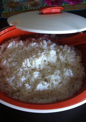 Una foto de Arroz blanco Thermomix