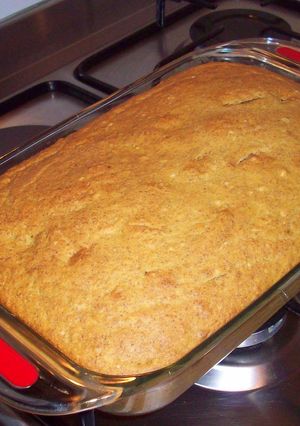 Una foto de Torta de Plátano colombiana