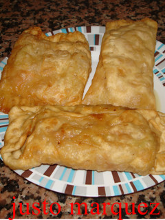 Una foto de Rollitos primavera de pollo