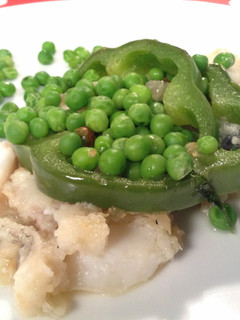 Una foto de Bacalao con Salsa Verde