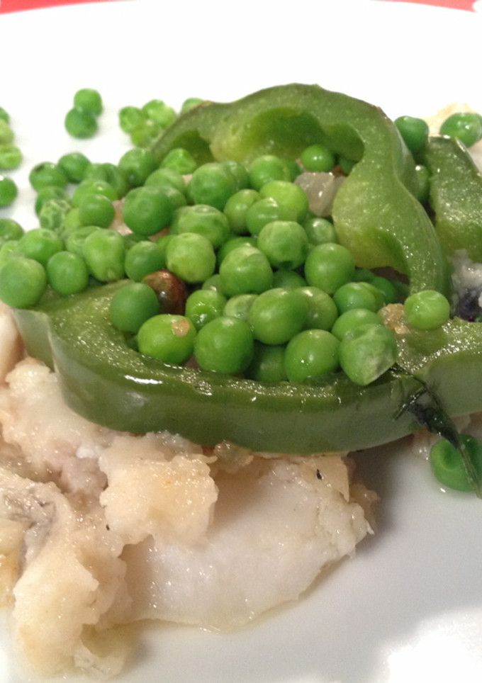 Una foto de Bacalao con Salsa Verde