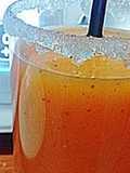 Zumo de frutas saludables
