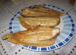 Una foto de Filetes de Lenguado Fritos