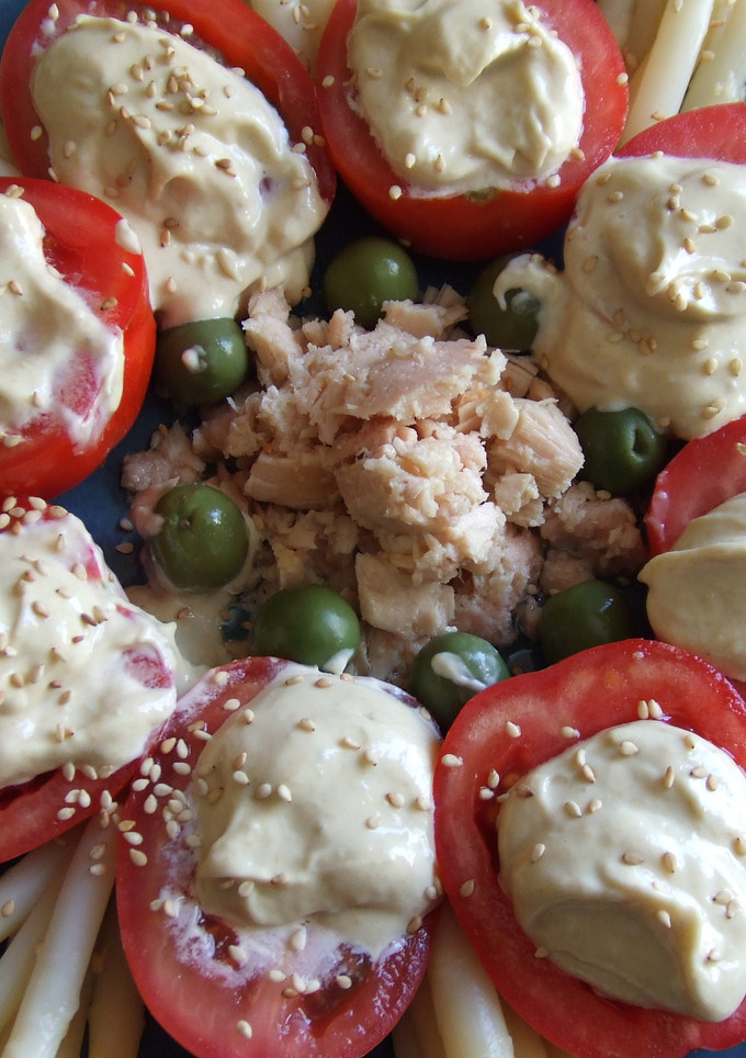 Una foto de Ensalada de mayo