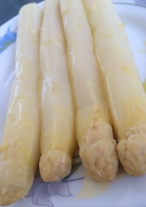 Una foto de Espárragos blancos