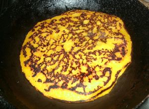Una foto de Cachapa de Auyama
