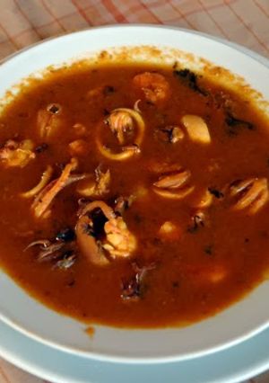 Una foto de Sopa Fosforera