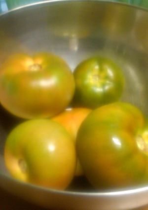 Una foto de Tomate relleno de langostino