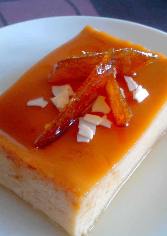 Una foto de Flan de huevo casero FACILISIMO