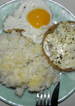 Una foto de Hamburguesas con harina de soja