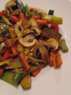 Una foto de Wok de verduras variadas fácil