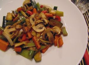 Foto principal de Wok de verduras variadas fácil