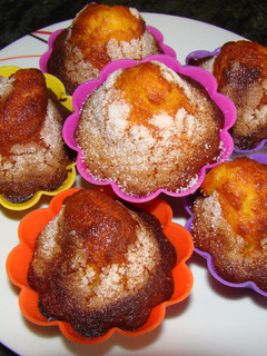 Una foto de Magdalenas de naranja casera en Thermomix