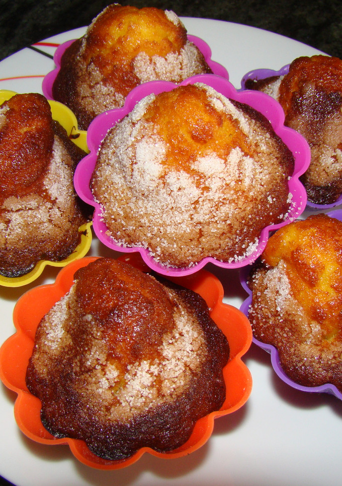Una foto de Magdalenas de naranja casera en Thermomix