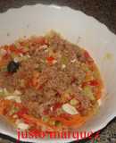 Pipirrana de atún y gambas
