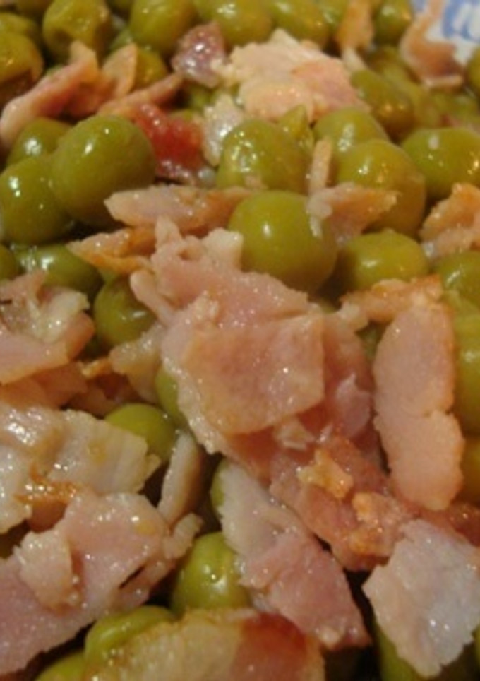 Una foto de Guisantes con Jamón