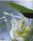 Smoothie de aloe vera com melão