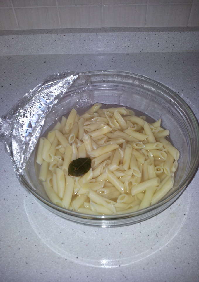 Una foto de Cómo cocer pasta en el microondas, fácil y rápido