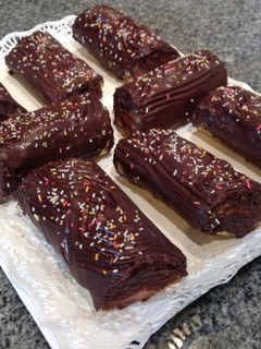 Una foto de Pastelitos de chocolate (Búlgaros)