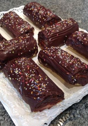 Una foto de Pastelitos de chocolate (Búlgaros)