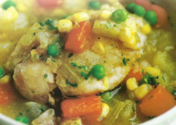 File de frango com vegetais
