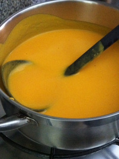 Una foto de CREMA DE CALABAZA CRIOLLA