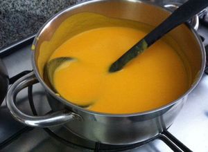 Una foto de CREMA DE CALABAZA CRIOLLA