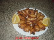 Una foto de picadillo marisco