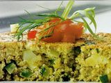Fritata de vegetais com quinua