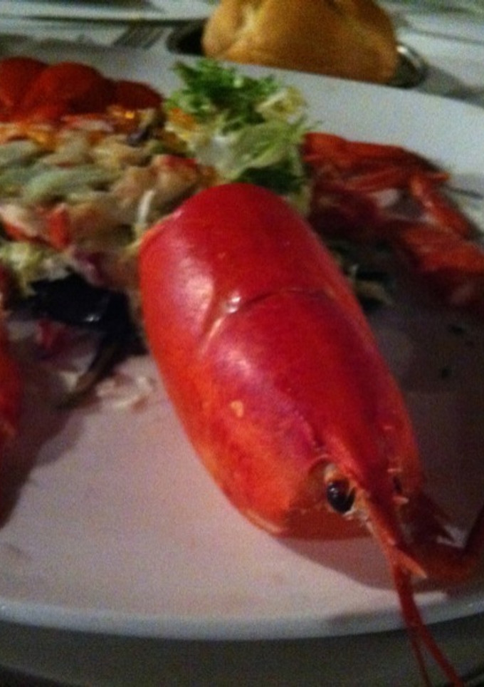 Una foto de Ensalada de Bogavante