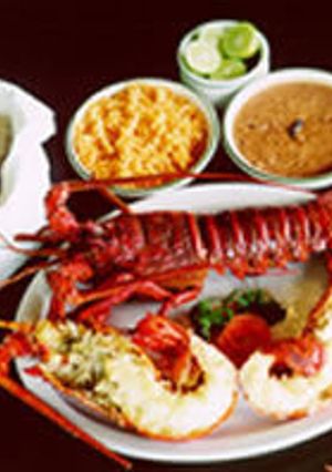 A picture of Puerto Nuevo Lobster.