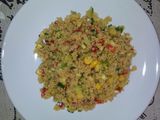 Ensalada de cous-cous con vegetales