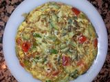 Tortilla de verduras saludable
