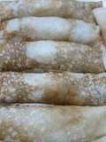 Canelones de pollo y acelga