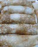 Canelones de pollo y acelga