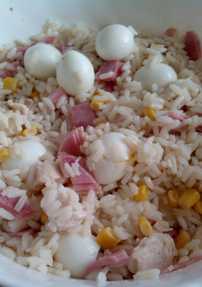 Una foto de Ensalada de arroz deliciosa