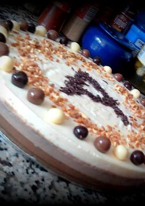 Una foto de Tarta 3 chocolates