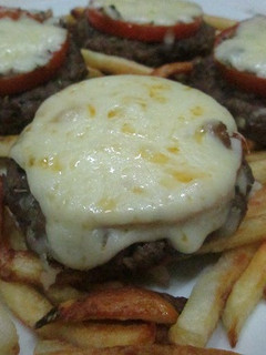 Una foto de Hamburguesa perfecta