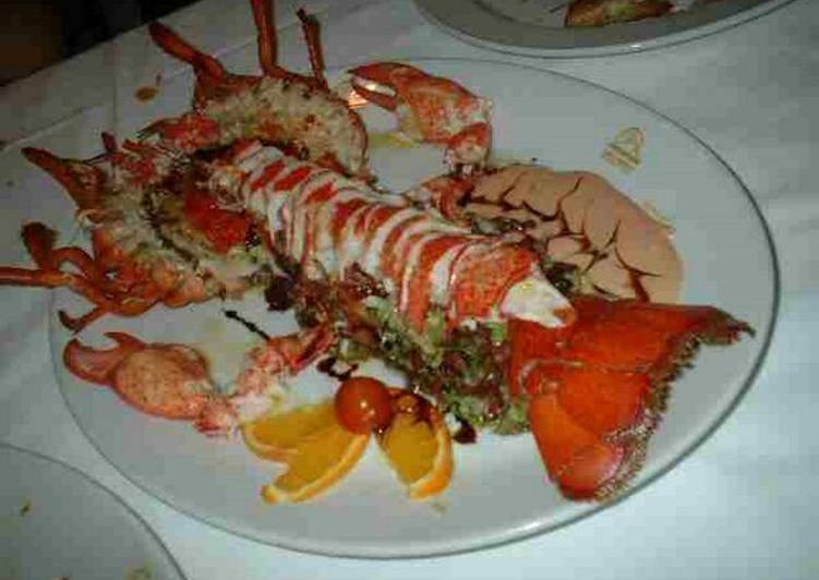 Langosta gratinada