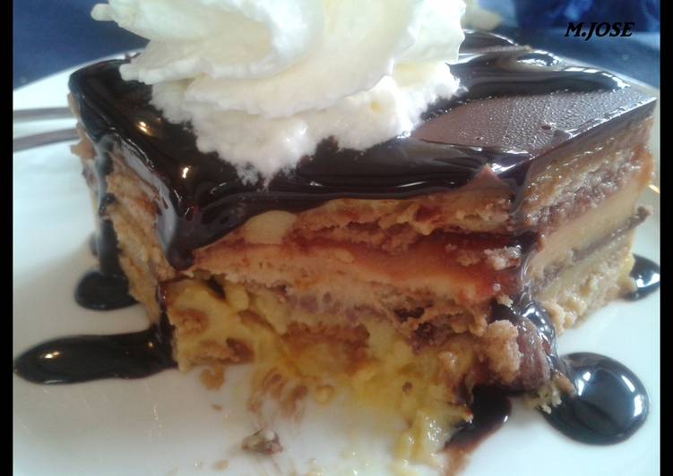 Tarta de galletas de mama