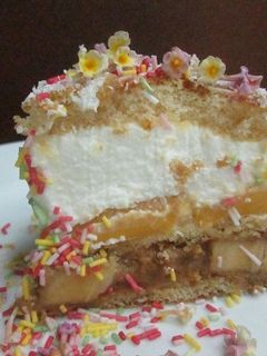 Una foto de Tarta sin nada de chocolate