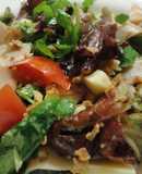 Ensalada antiox con queso de Mahón