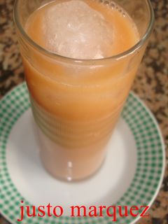 Una foto de Gazpacho andaluz bien frío