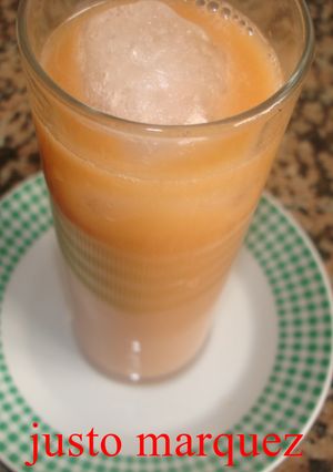 Una foto de Gazpacho andaluz bien frío