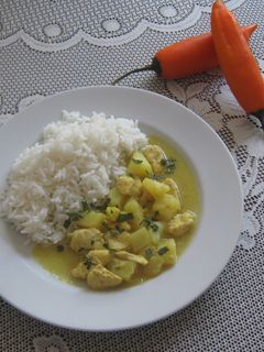 Una foto de Cau Cau de pollo
